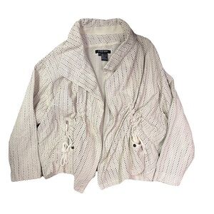 Etcetera leather jacket size 8